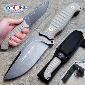 Viper - David Evoluzione by T. Rumici - Green Micarta - VT4002ECG - knife