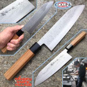 Takefu Village - Santoku Knife 180mm by Mr. Kanehiro Kintaro - kitchen knife