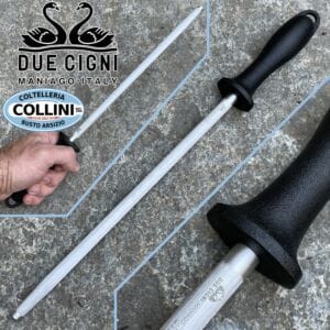 Due Cigni - Classic - Sharpener 25 cm - Steel - 730/25 - knife