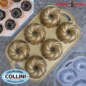 Nordic Ware - Swirl Bundtlette Pan