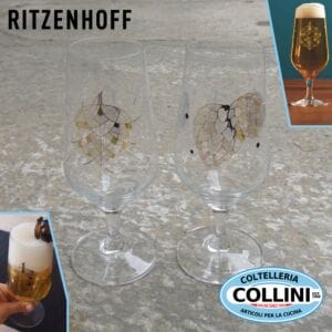 Ritzenhoff - Pils BRAUCHZEIT BEER Glasses - Conf. 2 pieces cl37