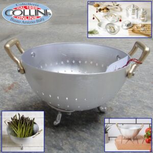 Made in Italy - Aluminum Colander Bread Holder Two Handles 16cm - Tableware
