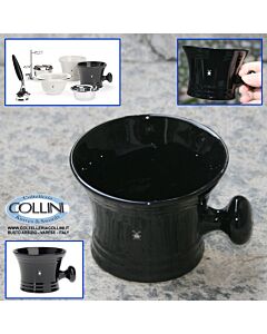Muhle - Shaving mug , porcelain black RN 46