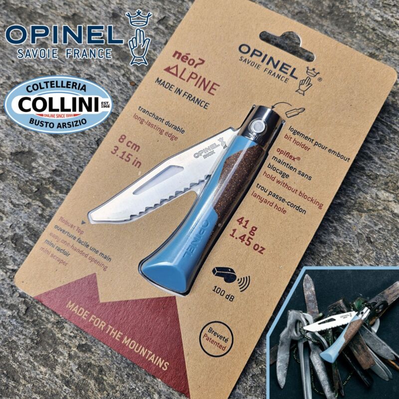 Opinel - Néo7 - Alpine Glacier Blue - 03239 - Mountain sports